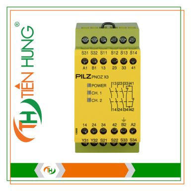 RƠ LE ĐIỆN TỬ PNOZ X3 230VAC 24VDC 3n/o 1n/c 1so - 774318