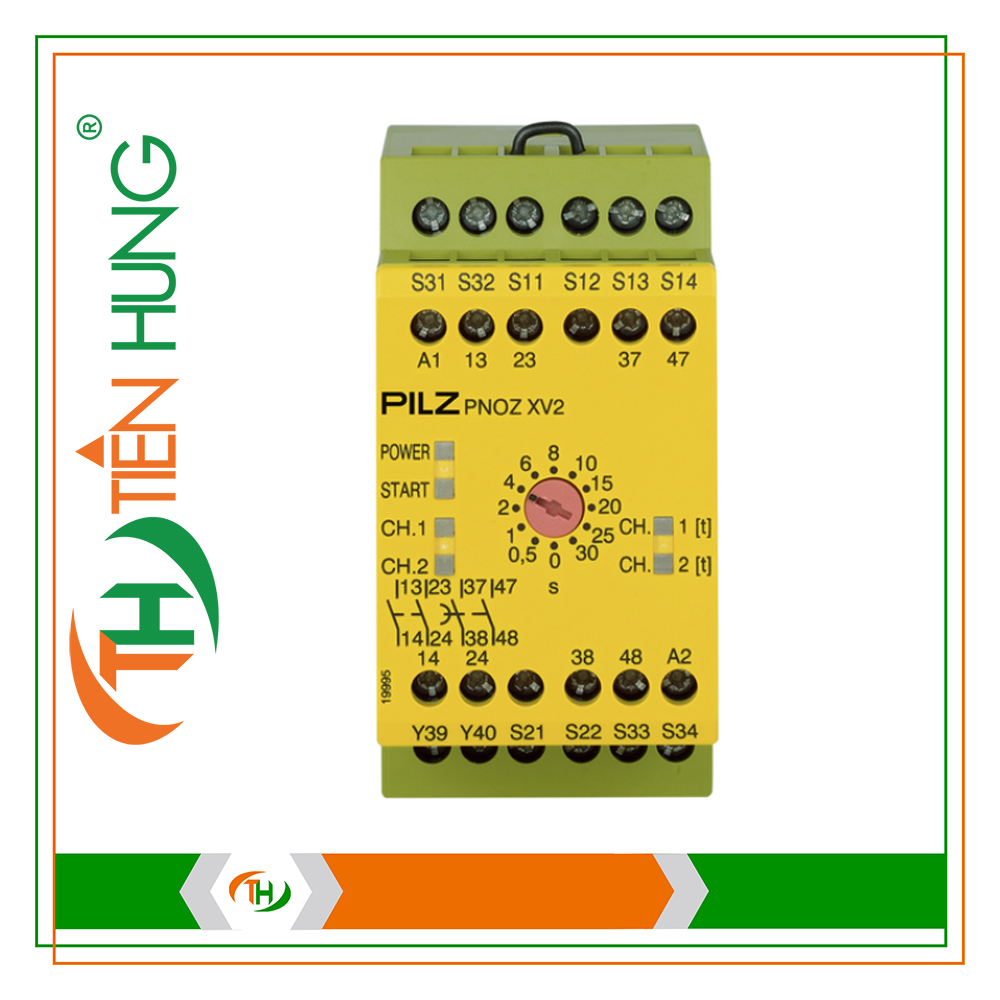 RƠ LE ĐIỆN TỬ PNOZ XV2 30/24VDC 2n/o 2n/o t - 774500