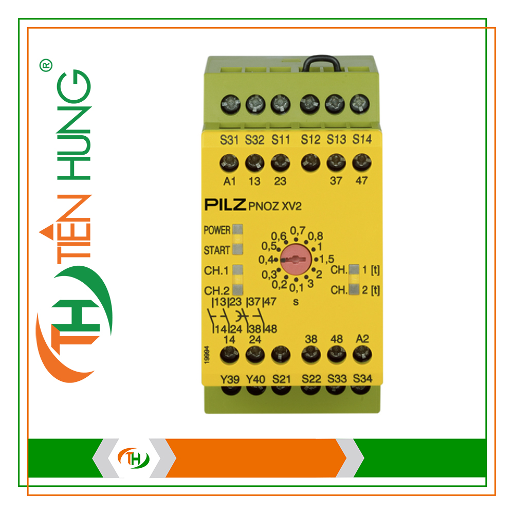 RƠ LE ĐIỆN TỬ PNOZ XV2 3/24VDC 2n/o 2n/o t - 774502