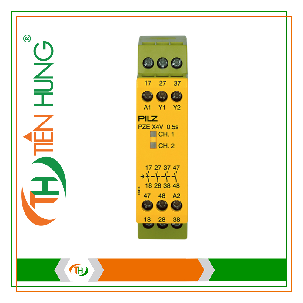 RƠ LE ĐIỆN TỬ PZE X4V 0,5/24VDC 4n/o fix - 774580
