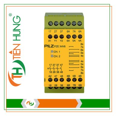 RƠ LE ĐIỆN TỬ PZE X4V 8/24VDC 4n/o - 774584