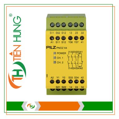 RƠ LE ĐIỆN TỬ PNOZ X4 24VDC 3n/o 1n/c - 774730