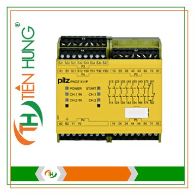 RƠ LE ĐIỆN TỬ PNOZ X11P 230-240VAC 24VDC 7n/o 1n/c 2so - 777086