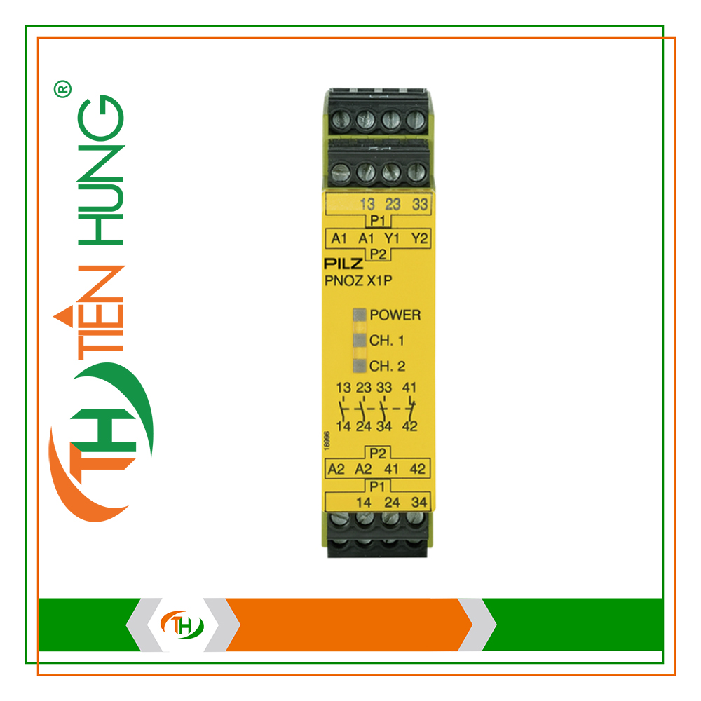 RƠ LE ĐIỆN TỬ PNOZ X1P 24VDC 3n/o 1n/c - 777100