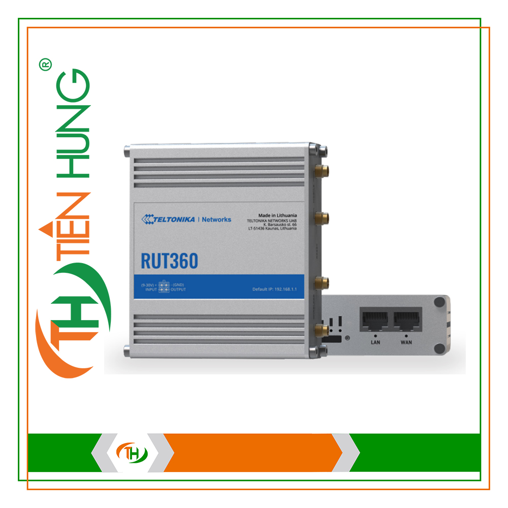 ROUTER 3G/4G CÔNG NGHIỆP TELTONIKA RUT360