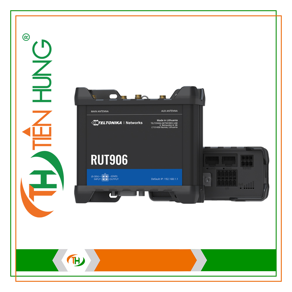 ROUTER 3G/4G CÔNG NGHIỆP TELTONIKA RUT906