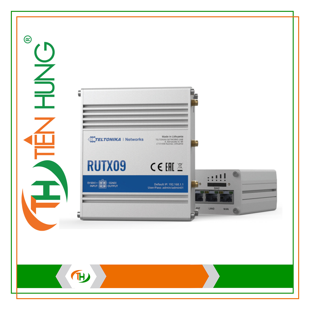 ROUTER 3G/4G CÔNG NGHIỆP TELTONIKA RUTX09