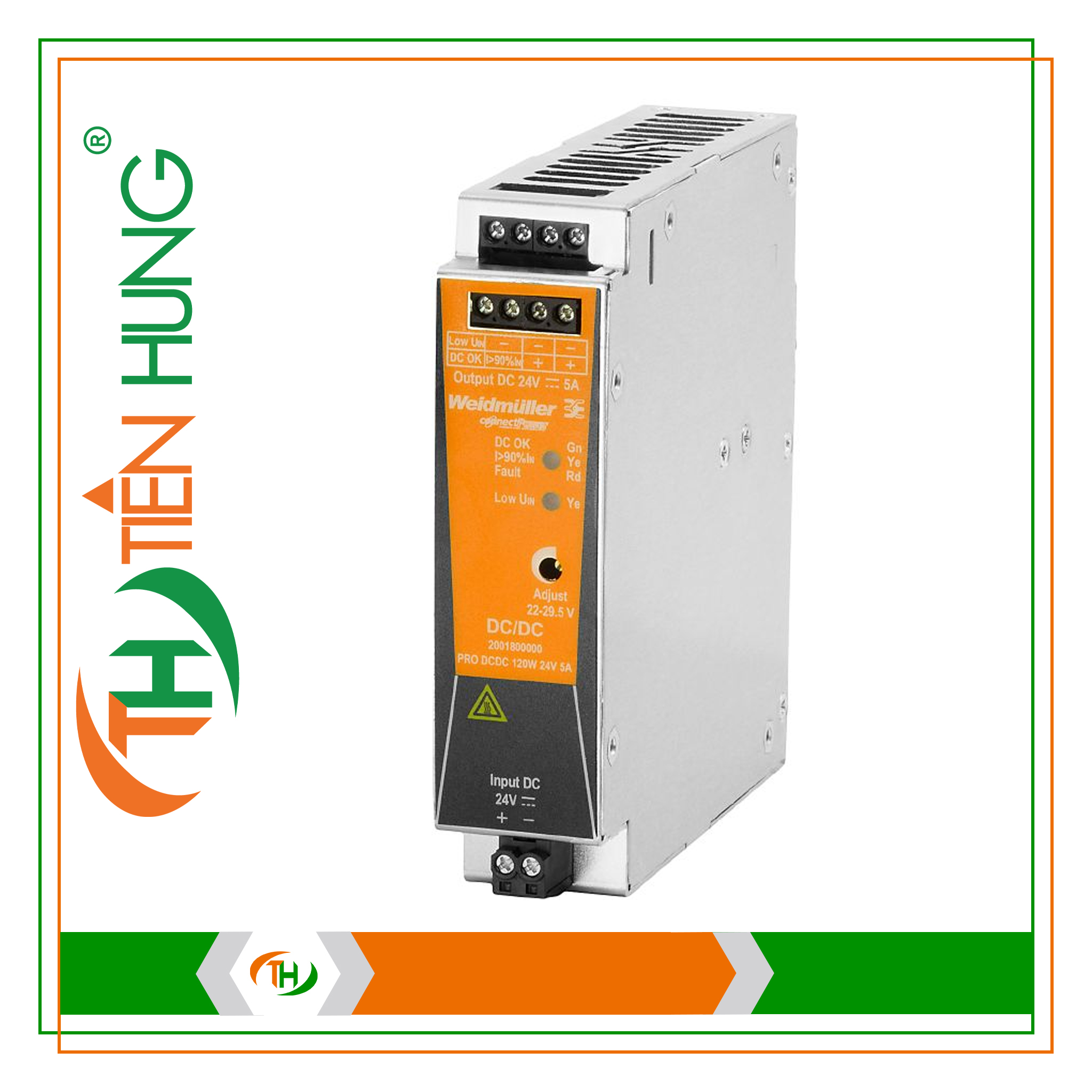 BỘ NGUỒN PRO DCDC 120W 24V 5A - 2001800000