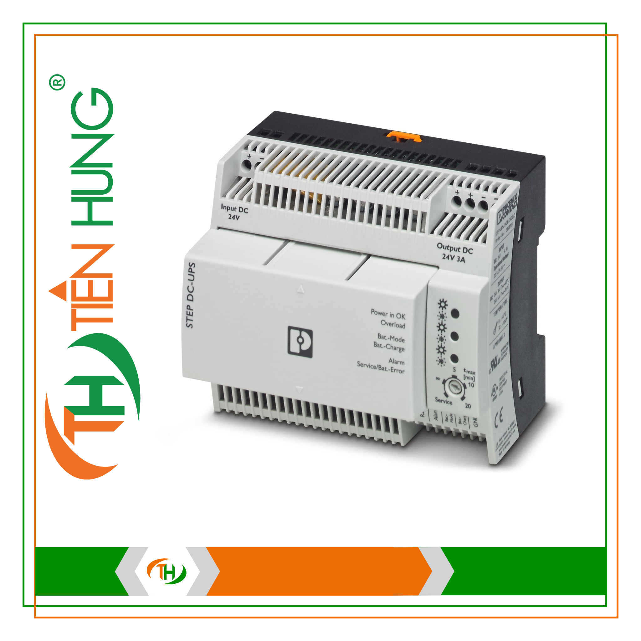 BỘ LƯU ĐIỆN STEP-UPS/24DC/24DC/3/46WH - 1081430