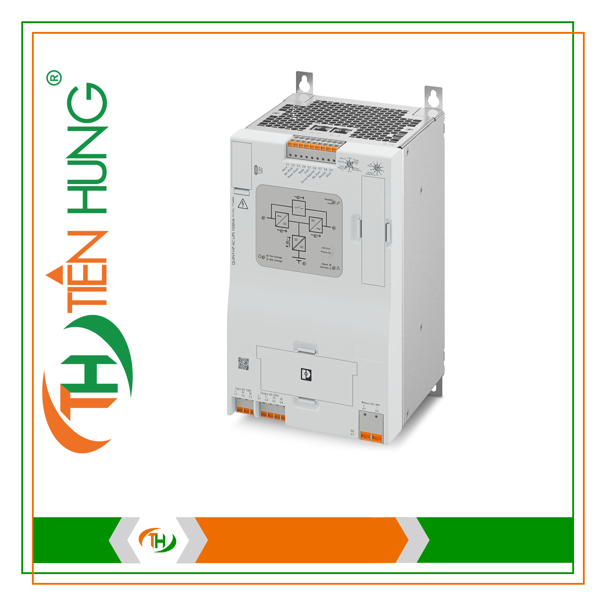 BỘ LƯU ĐIỆN PHOENIX QUINT-HP-UPS/120AC/1.5KVA/PT - 1136804