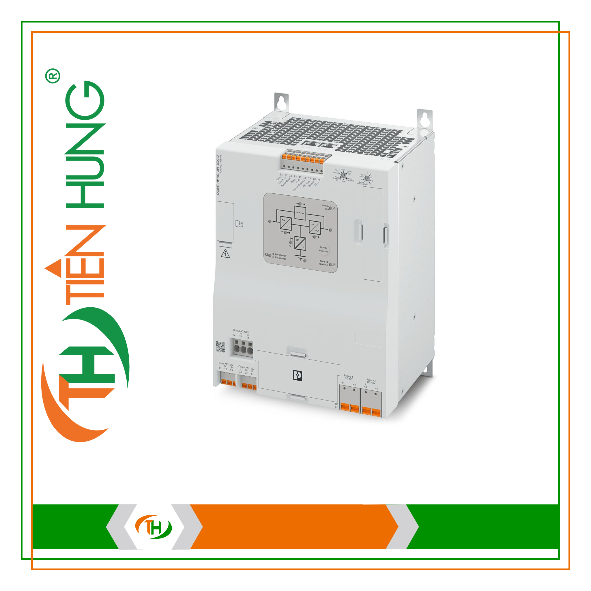 BỘ LƯU ĐIỆN PHOENIX QUINT-HP-UPS/120AC/2.5KVA/PT - 1136813