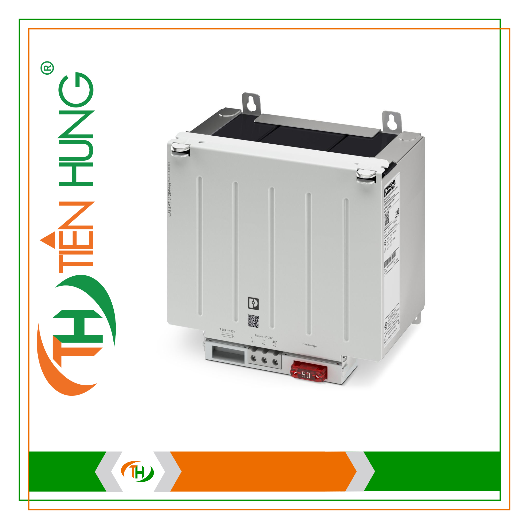 PIN LƯU TRỮ PHOENIX UPS-BAT/LI/24DC/284WH - 1460923