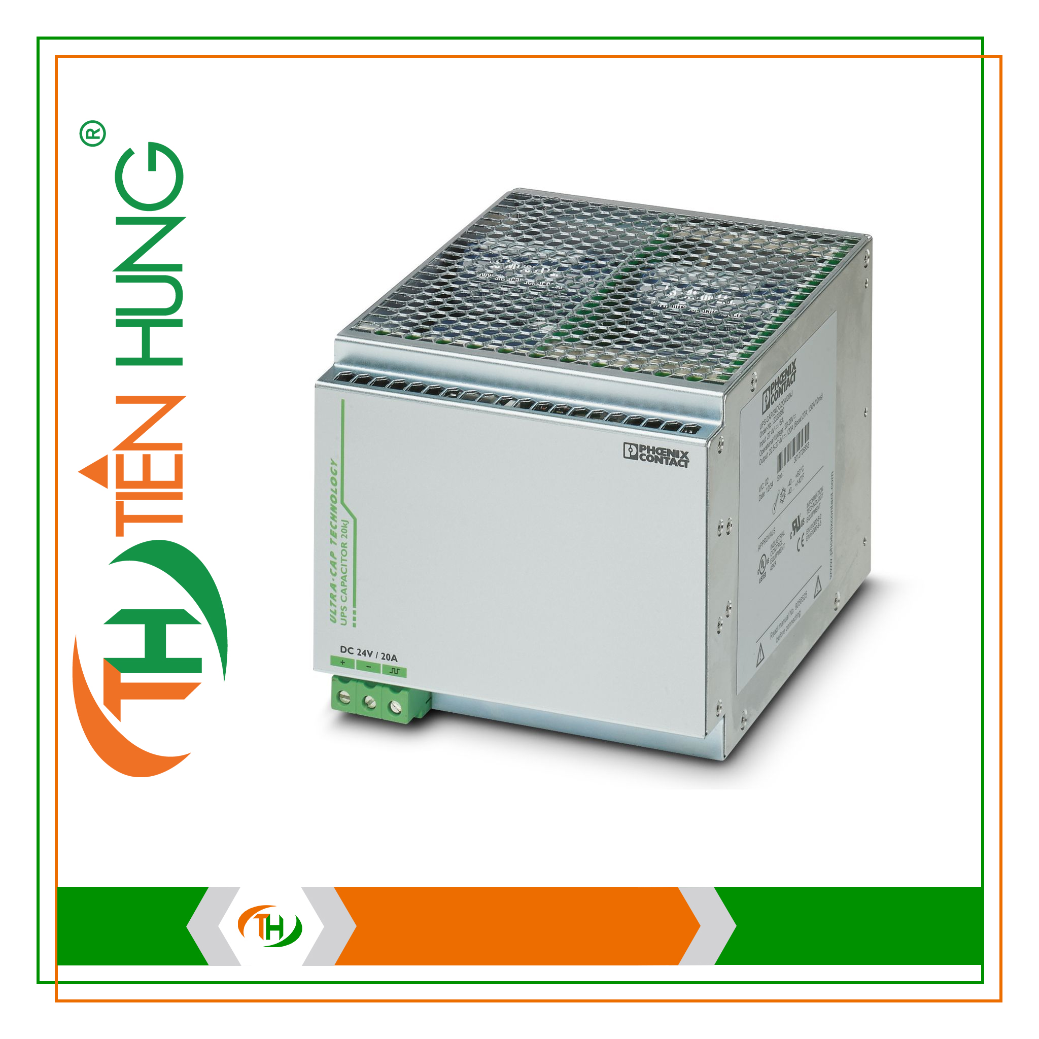 PIN LƯU TRỮ PHOENIX UPS-CAP/24DC/20A/20KJ - 2320380