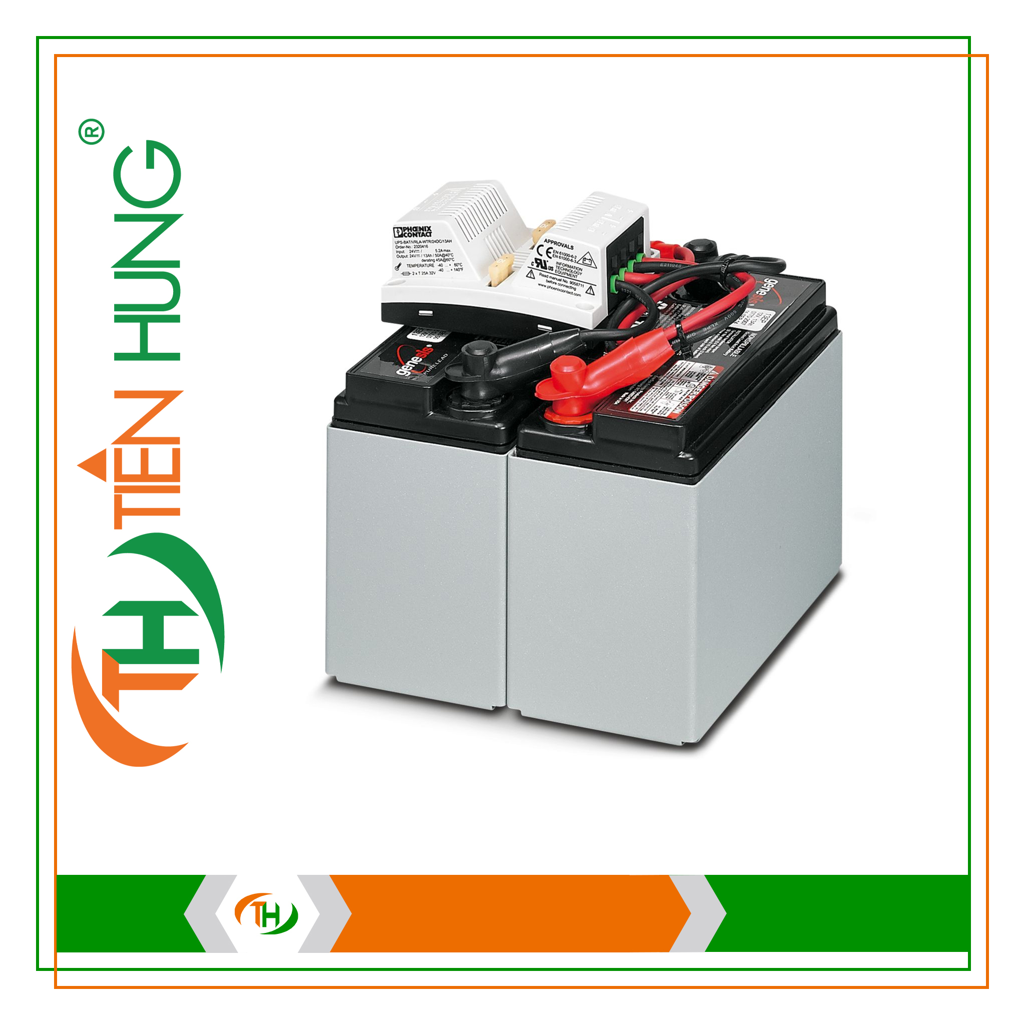 PIN LƯU TRỮ PHOENIX UPS-BAT/VRLA-WTR/24DC/13AH - 2320416