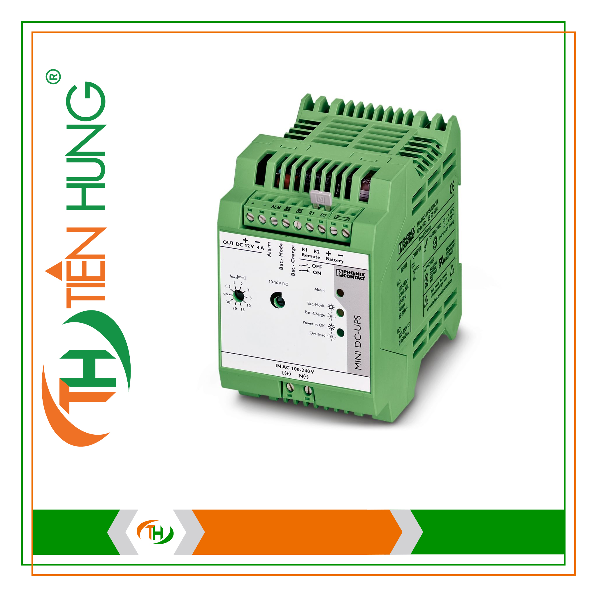 BỘ LƯU ĐIỆN MINI-DC-UPS/12DC/4 - 2866598