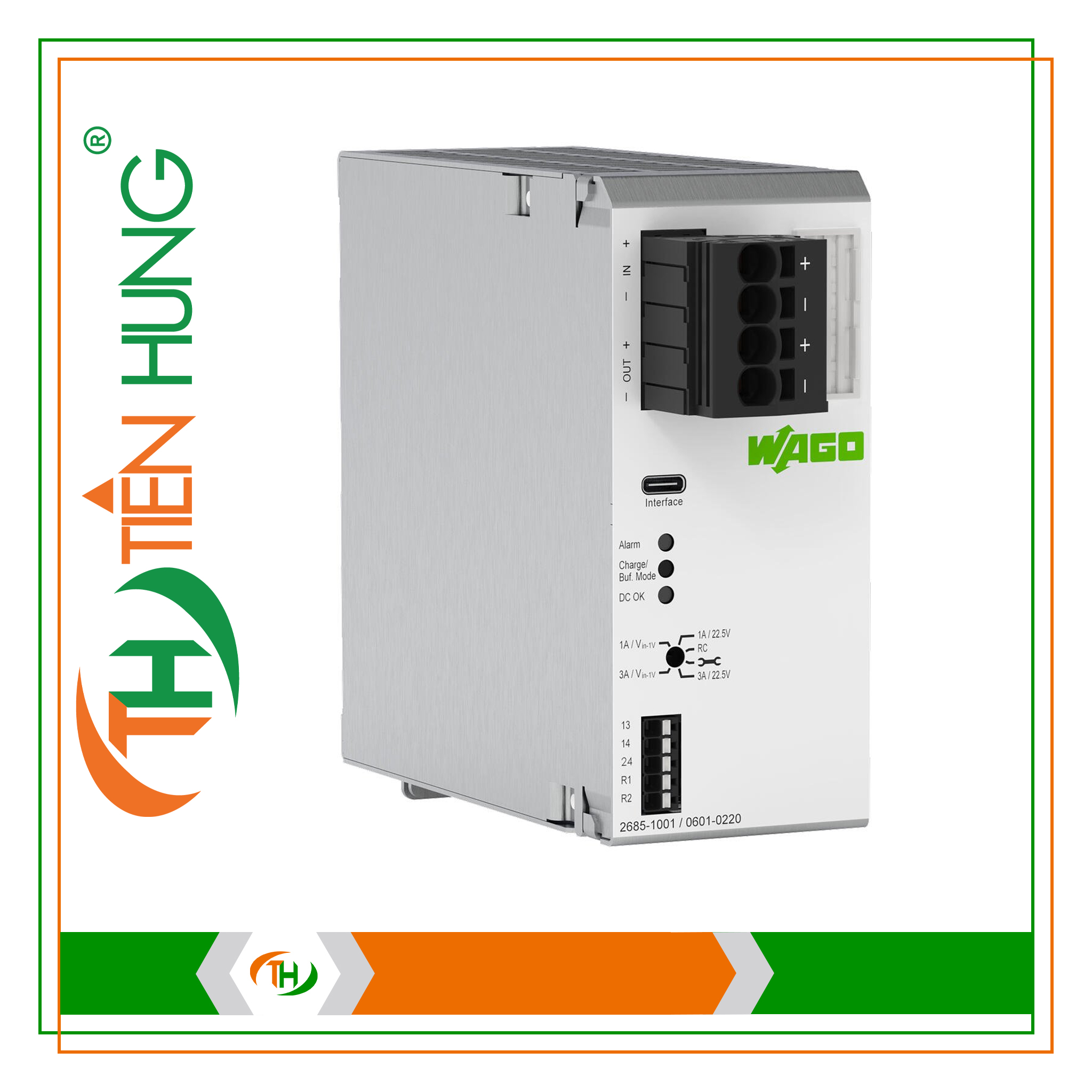 BỘ NGUỒN UPS 24 VDC - 2685-1001/601-220 WAGO