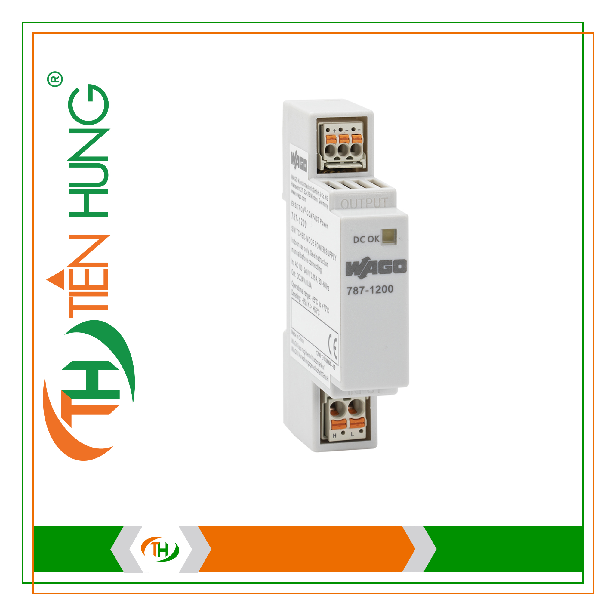 BỘ NGUỒN 1 PHA 24 VDC - 787-1200 WAGO