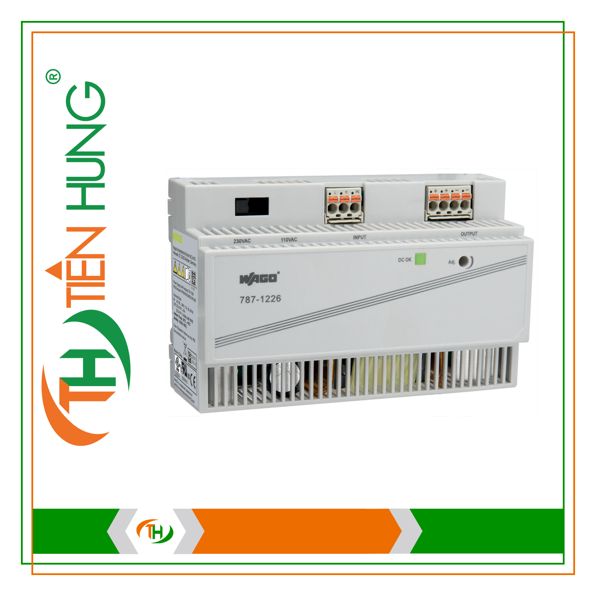 BỘ NGUỒN 1 PHA 24 VDC - 787-1226 WAGO