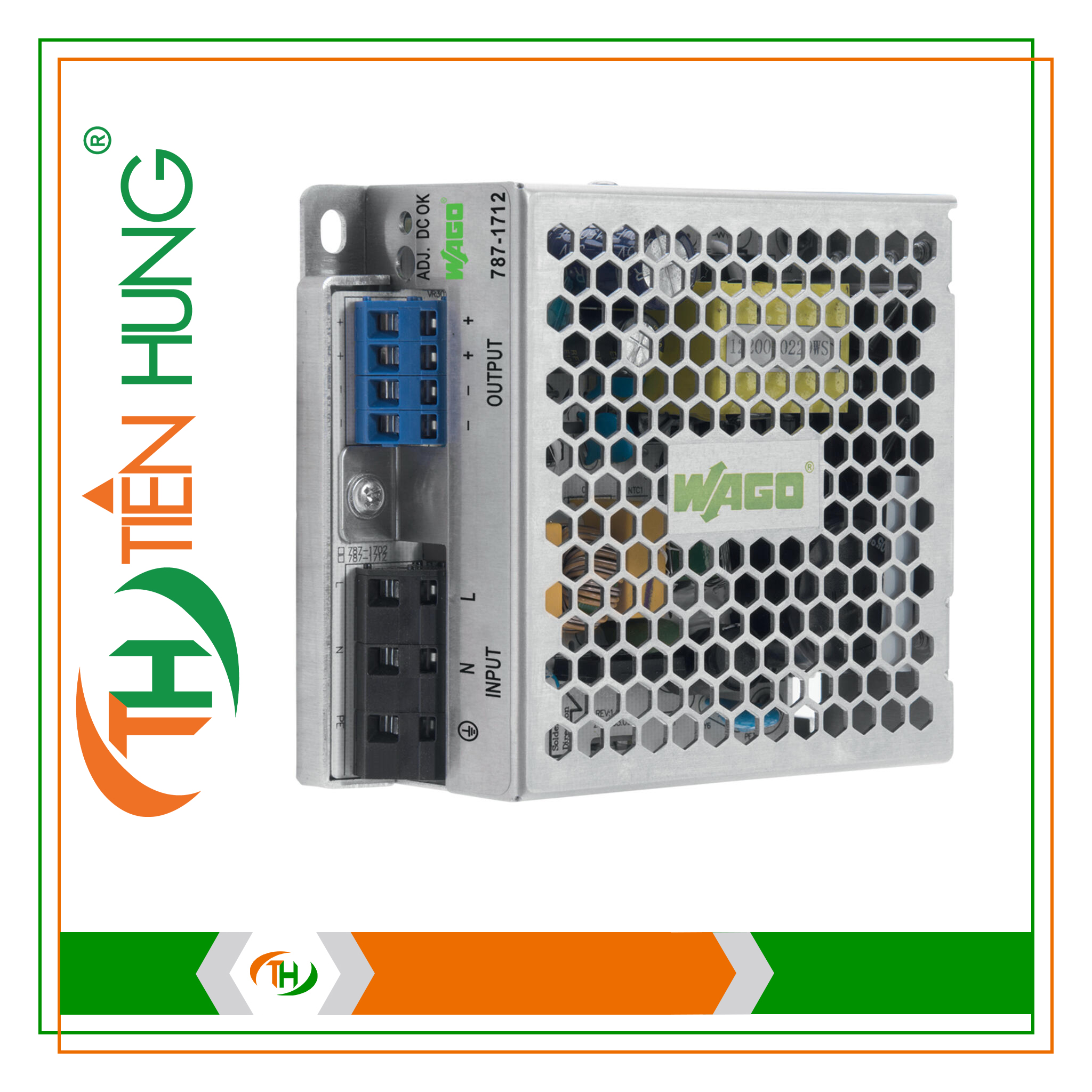 BỘ NGUỒN ECO 1 PHA 24 VDC - 787-1712 WAGO