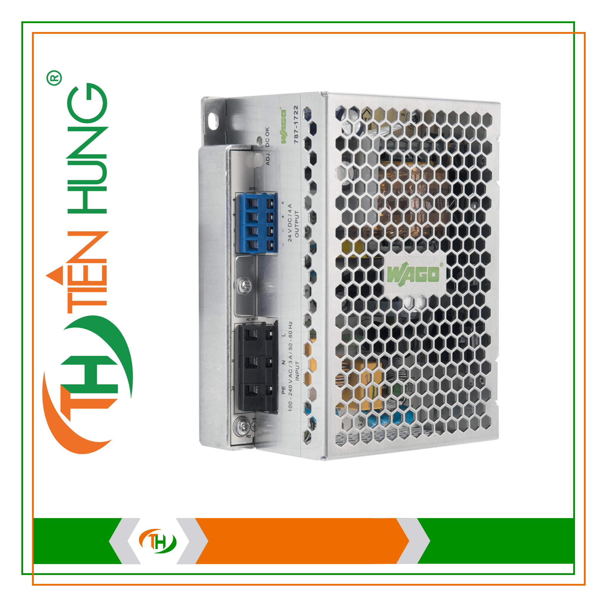 BỘ NGUỒN 1PHA 24 VDC - 787-1722 WAGO