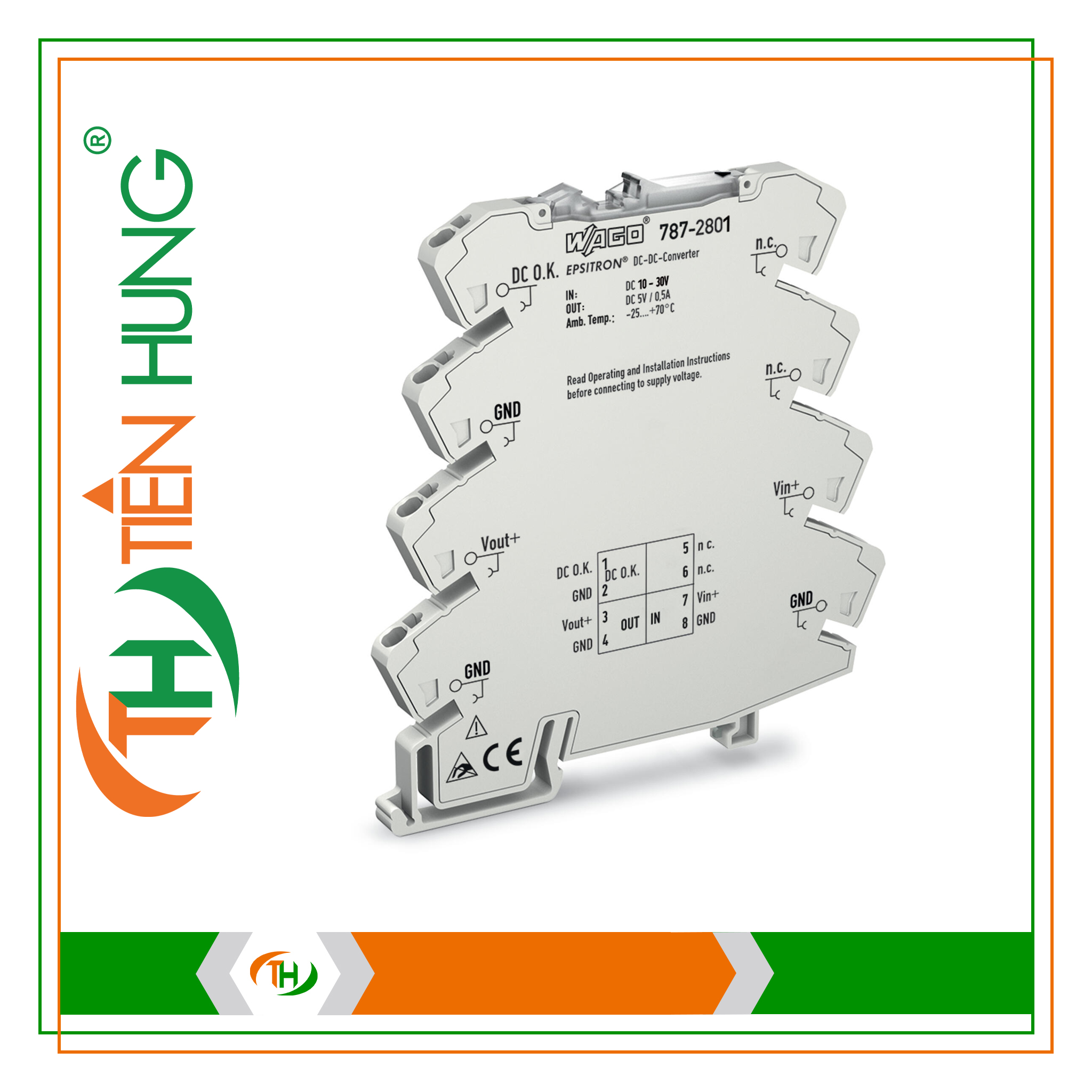 BỘ CHUYỂN ĐỔI DC/DC - 787-2801 WAGO