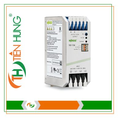 BỘ NGUỒN 3 PHA 24 VDC - 787-738 WAGO