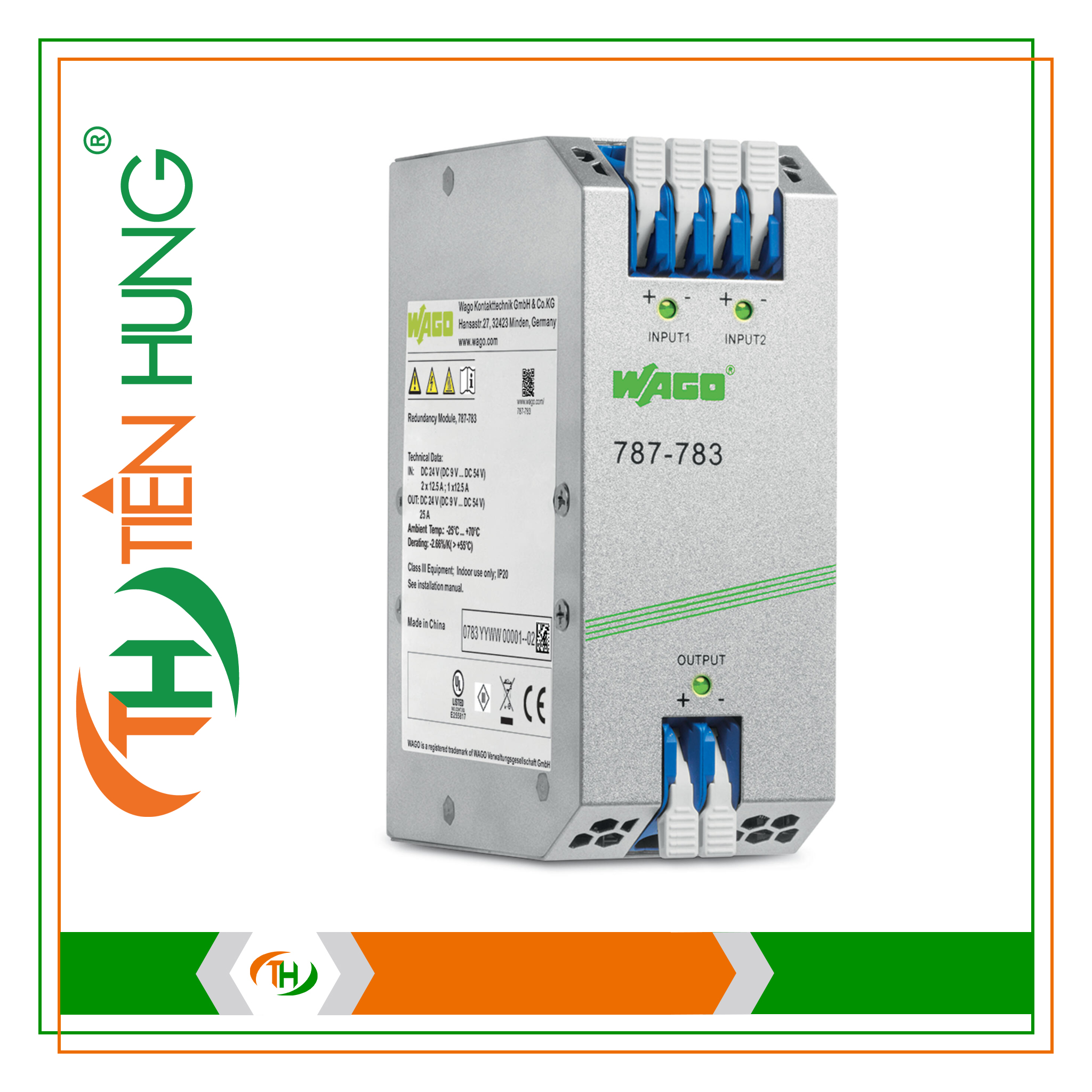 BỘ NGUỒN DỰ PHÒNG 54 VDC - 787-783 WAGO