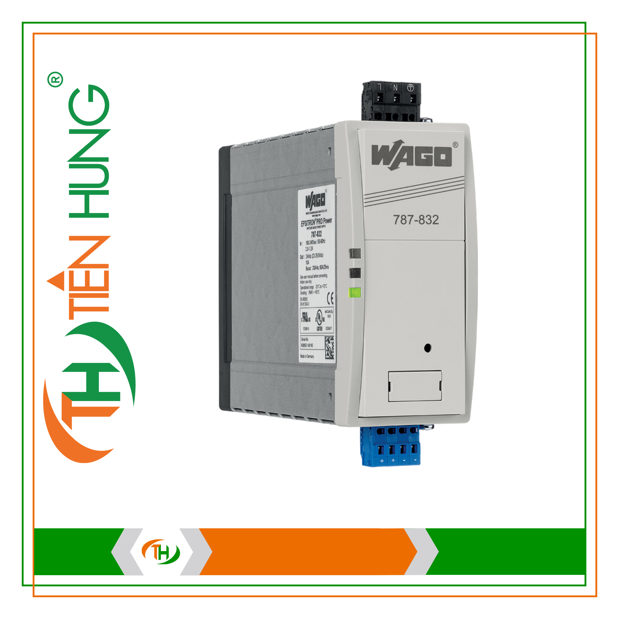 BỘ NGUỒN 1 PHA 24 VDC - 787-832 WAGO
