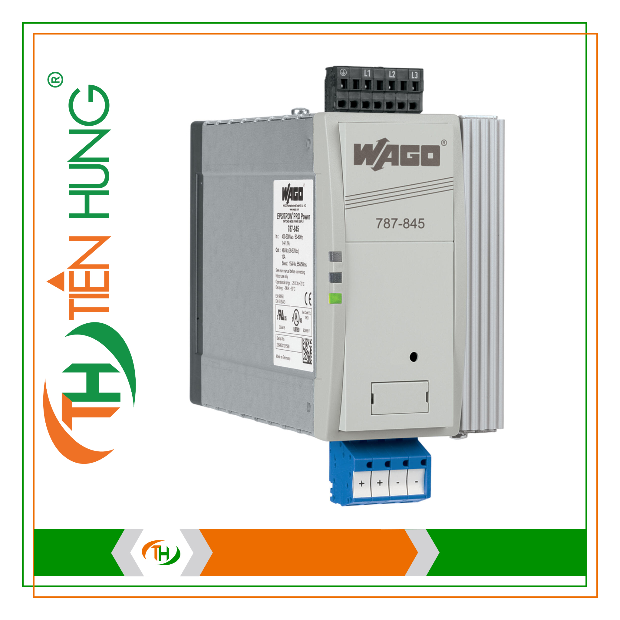 BỘ NGUỒN 3 PHA 48 VDC - 787-845 WAGO
