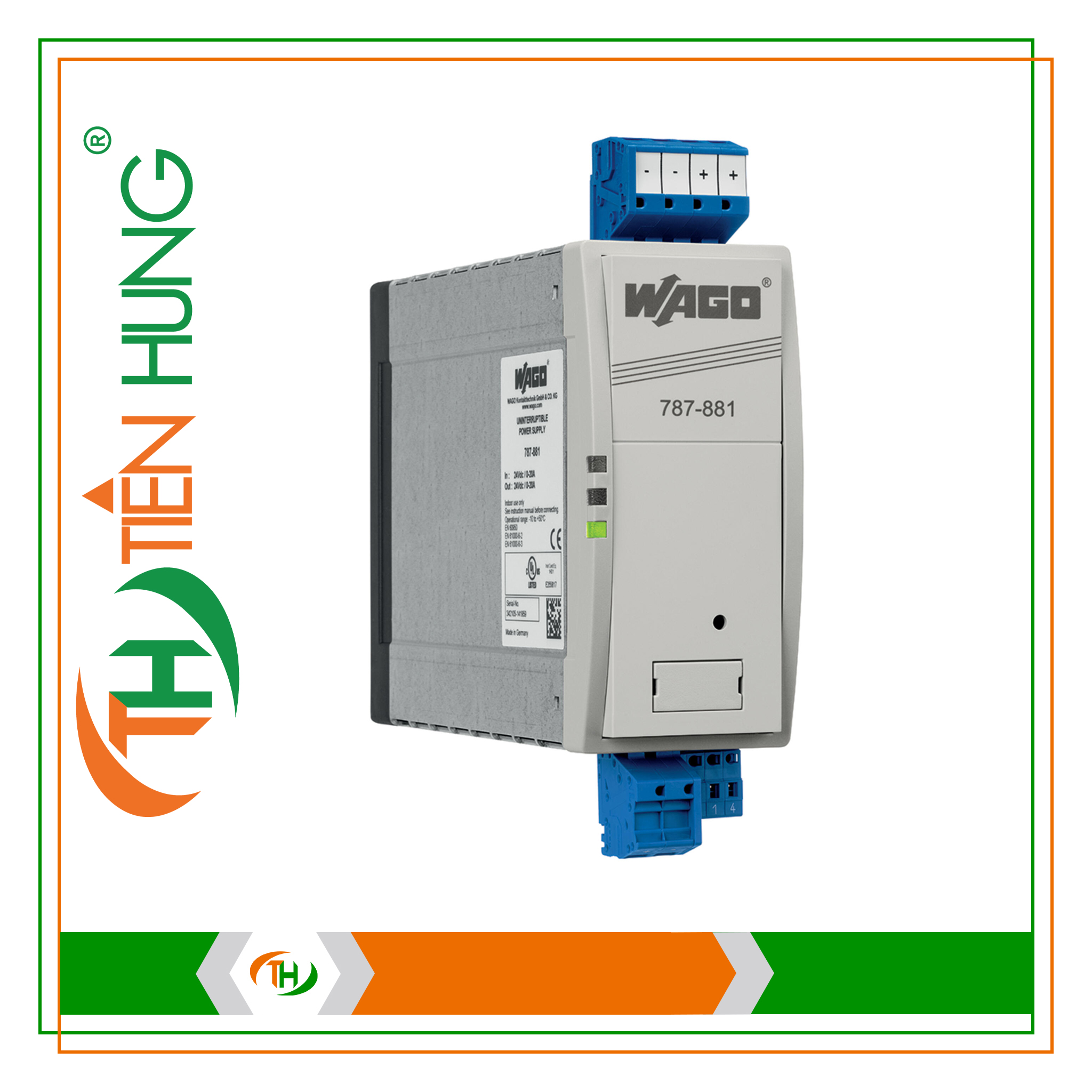 BỘ NGUỒN 24 VDC 20A - 787-881 WAGO