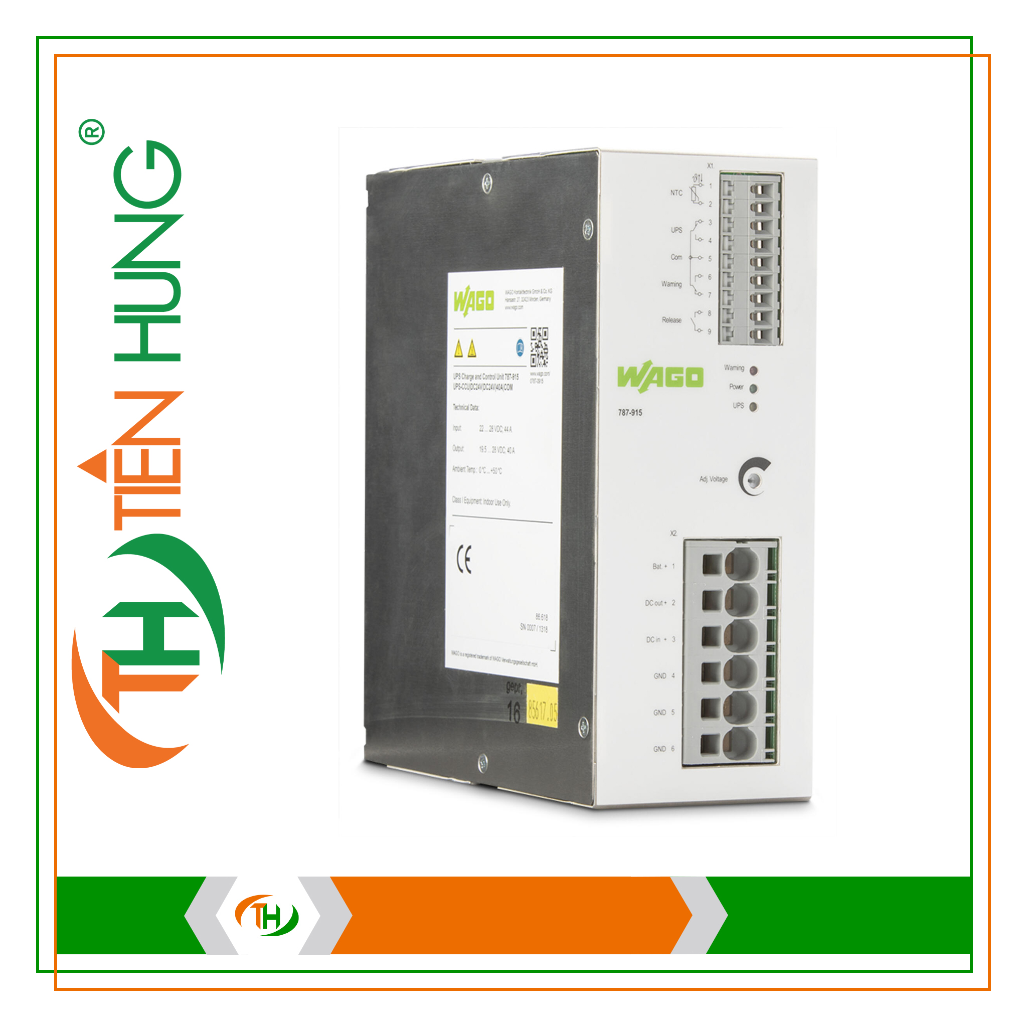 BỘ NGUỒN UPS 24 VDC - 787-915 WAGO