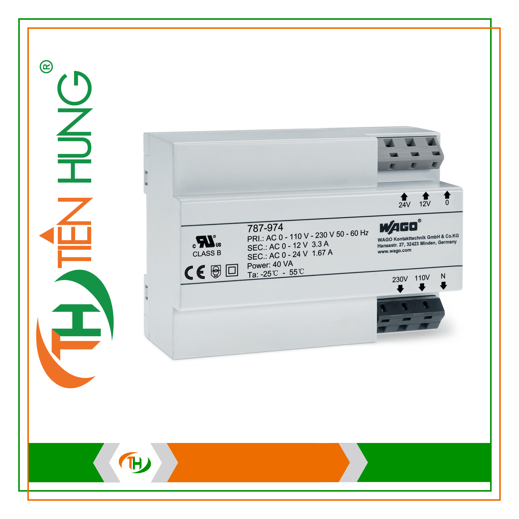 BỘ NGUỒN BIẾN ÁP - 787-974 WAGO