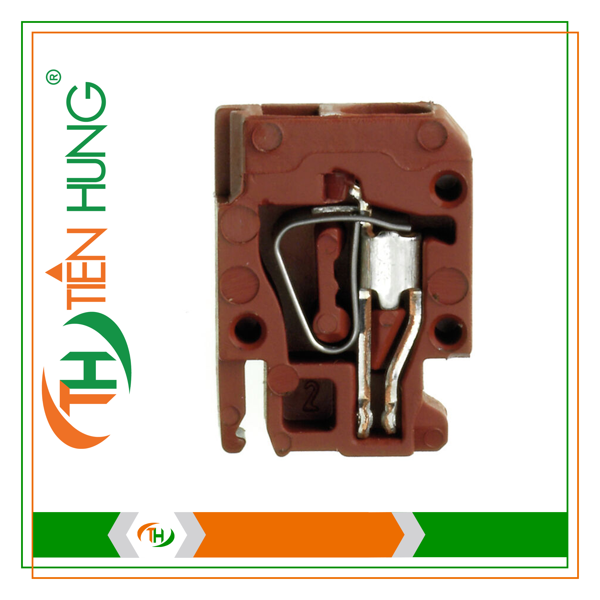 CẦU ĐẤU DÂY ZVL 1.5 INV BR - 1714700000