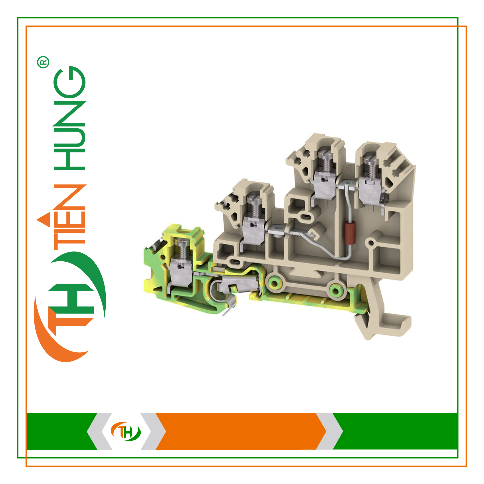 CẦU ĐẤU DÂY DLA 2.5/D DB - 1783590000