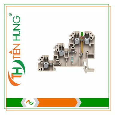 CẦU ĐẤU DÂY DLI 2.5/LD-GN/PNP +- DB - 1783970000