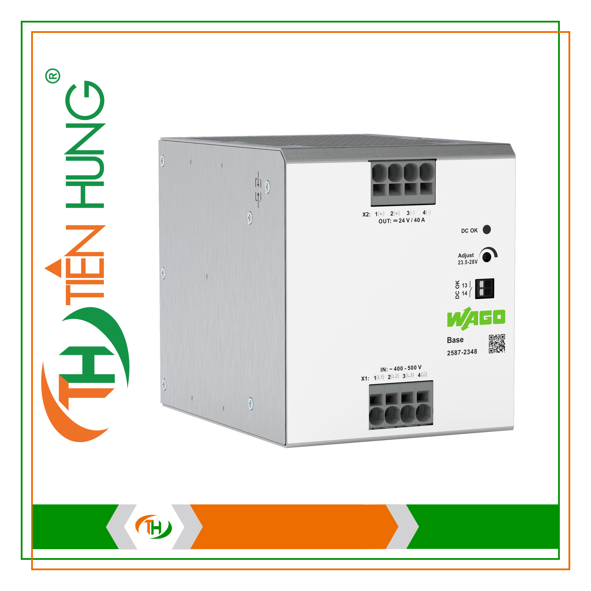 BỘ NGUỒN 3 PHA 24 VDC - 2587-2348 WAGO