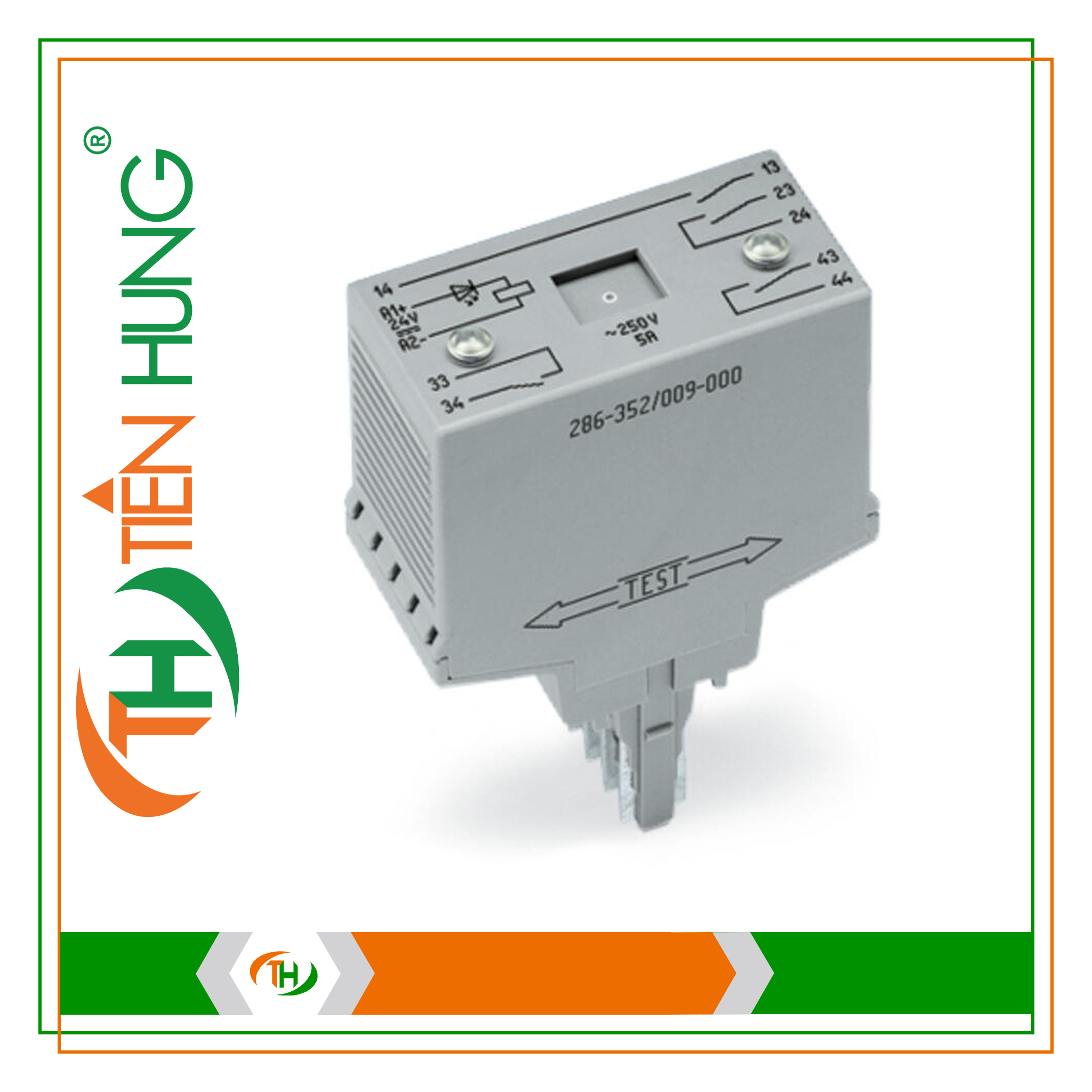 RƠ LE MÔ ĐUN - 286-352/004-000 WAGO