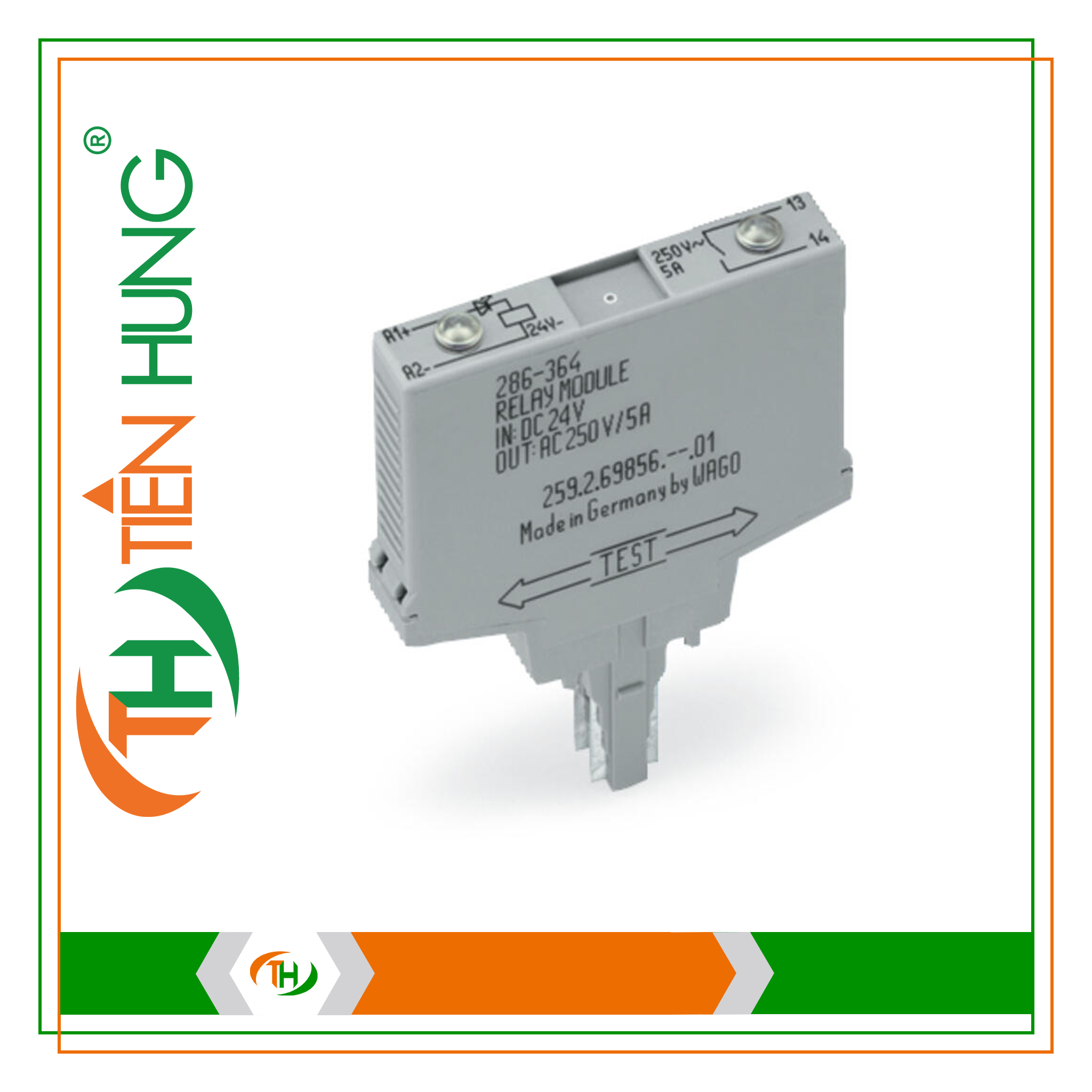 RƠ LE MÔ ĐUN - 286-364 WAGO