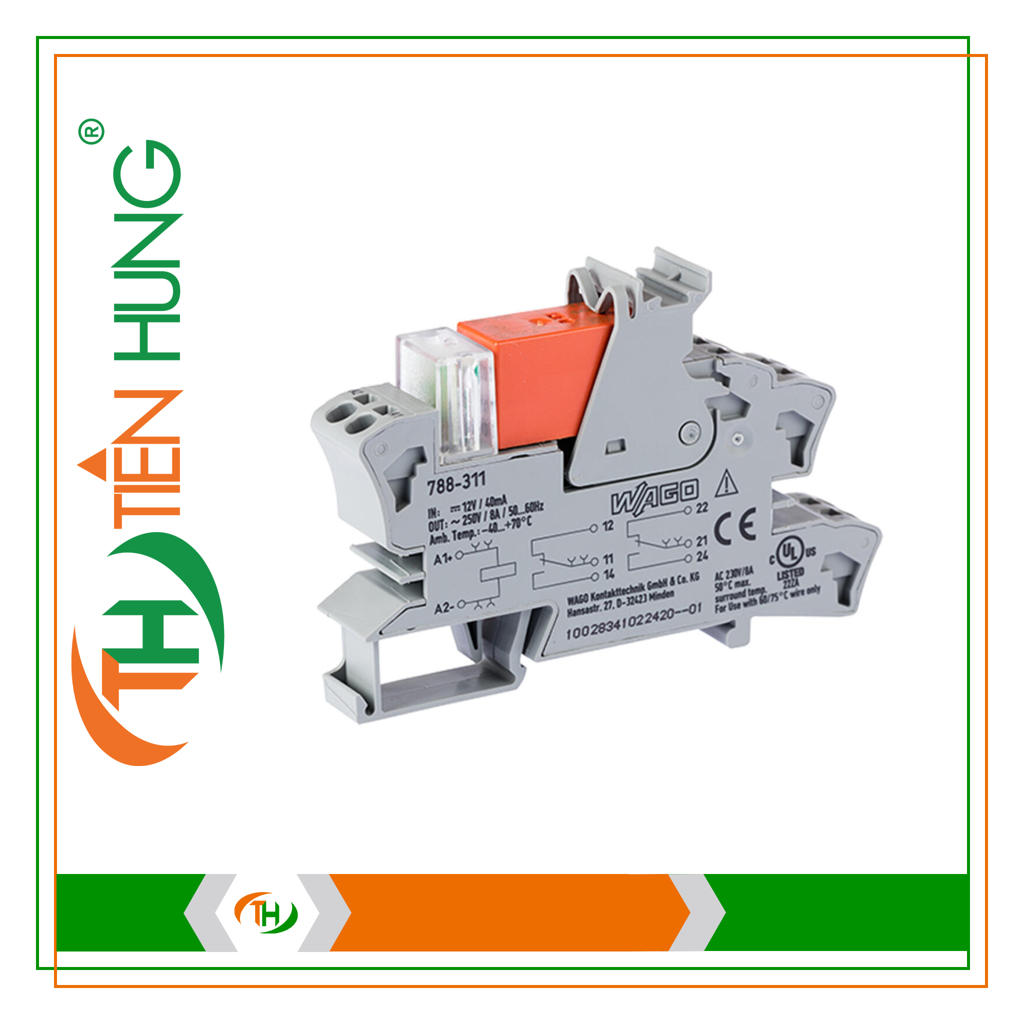 RƠ LE MÔ ĐUN - 788-311 WAGO