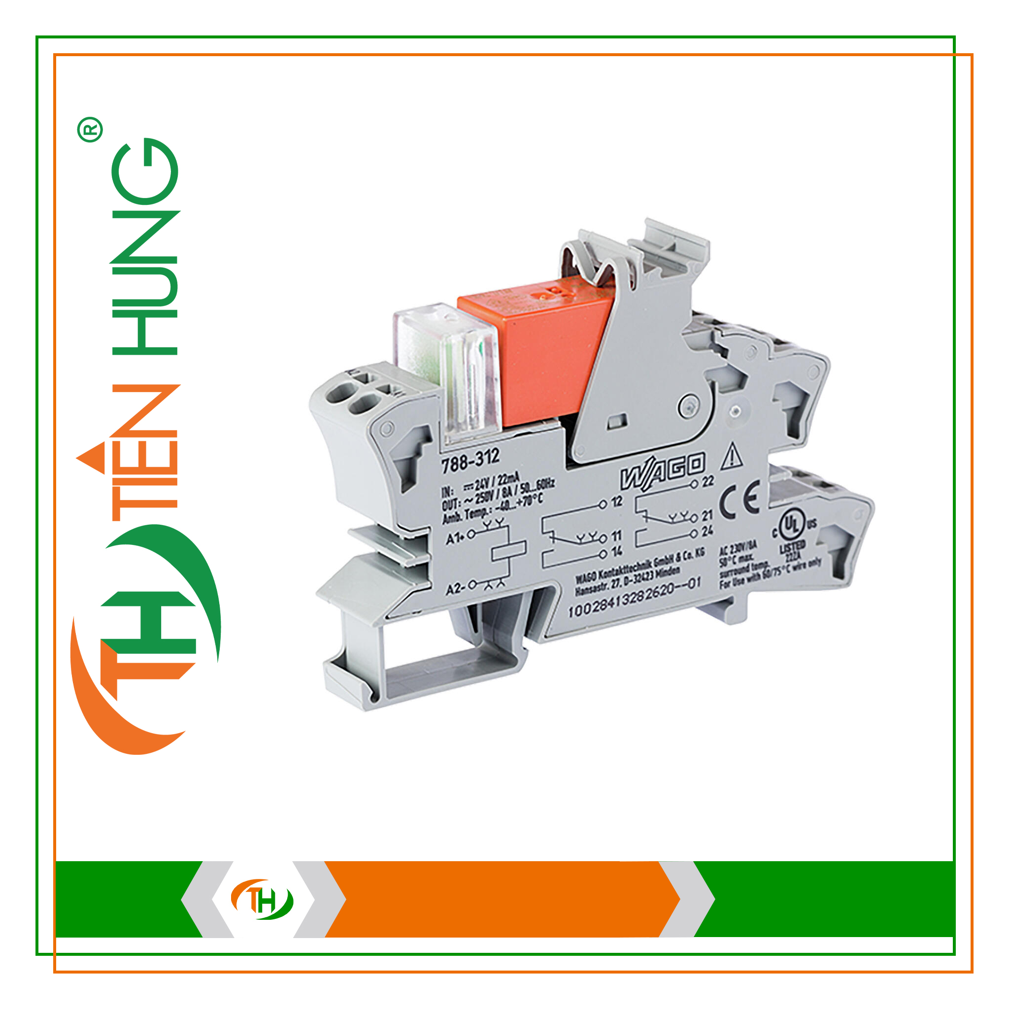 RƠ LE MÔ ĐUN - 788-312 WAGO