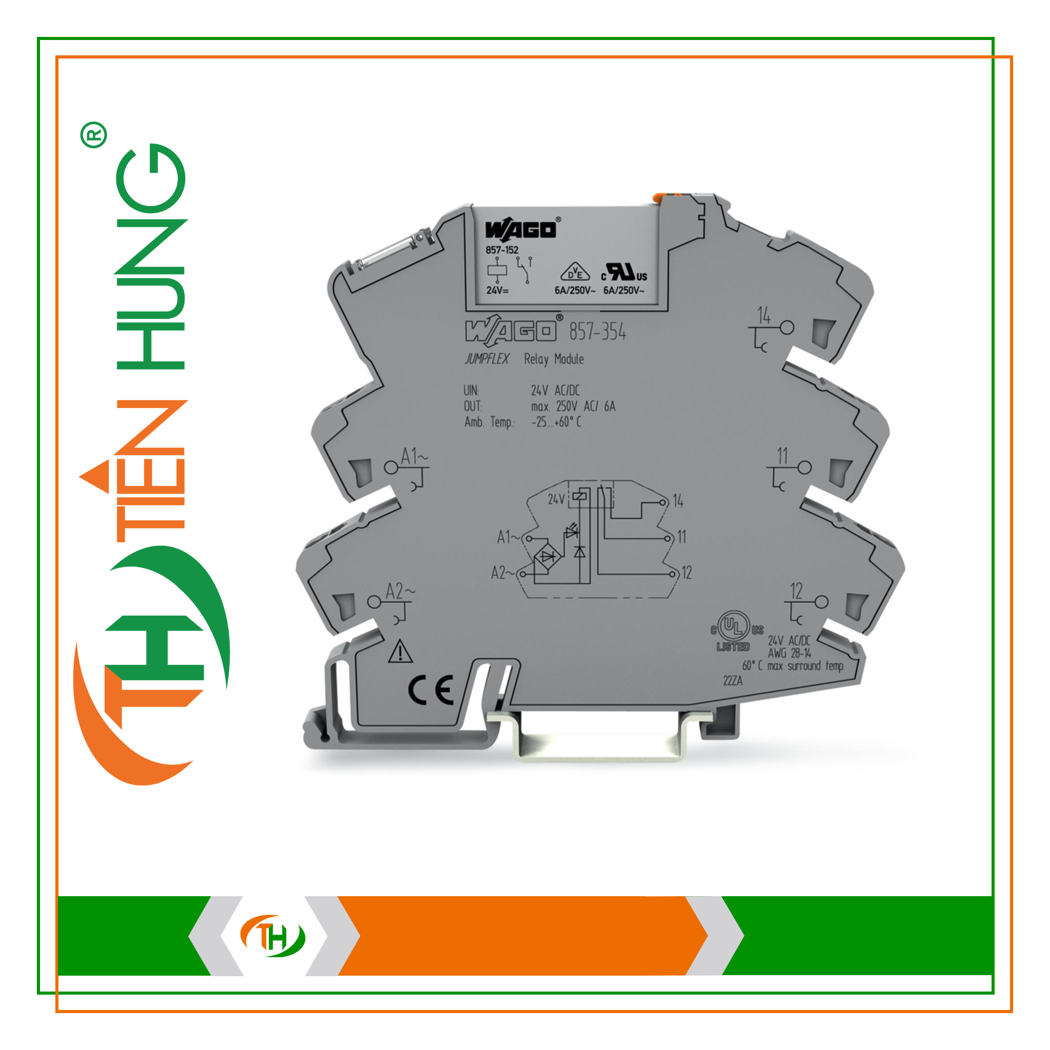 RƠ LE MÔ ĐUN - 857-354 WAGO