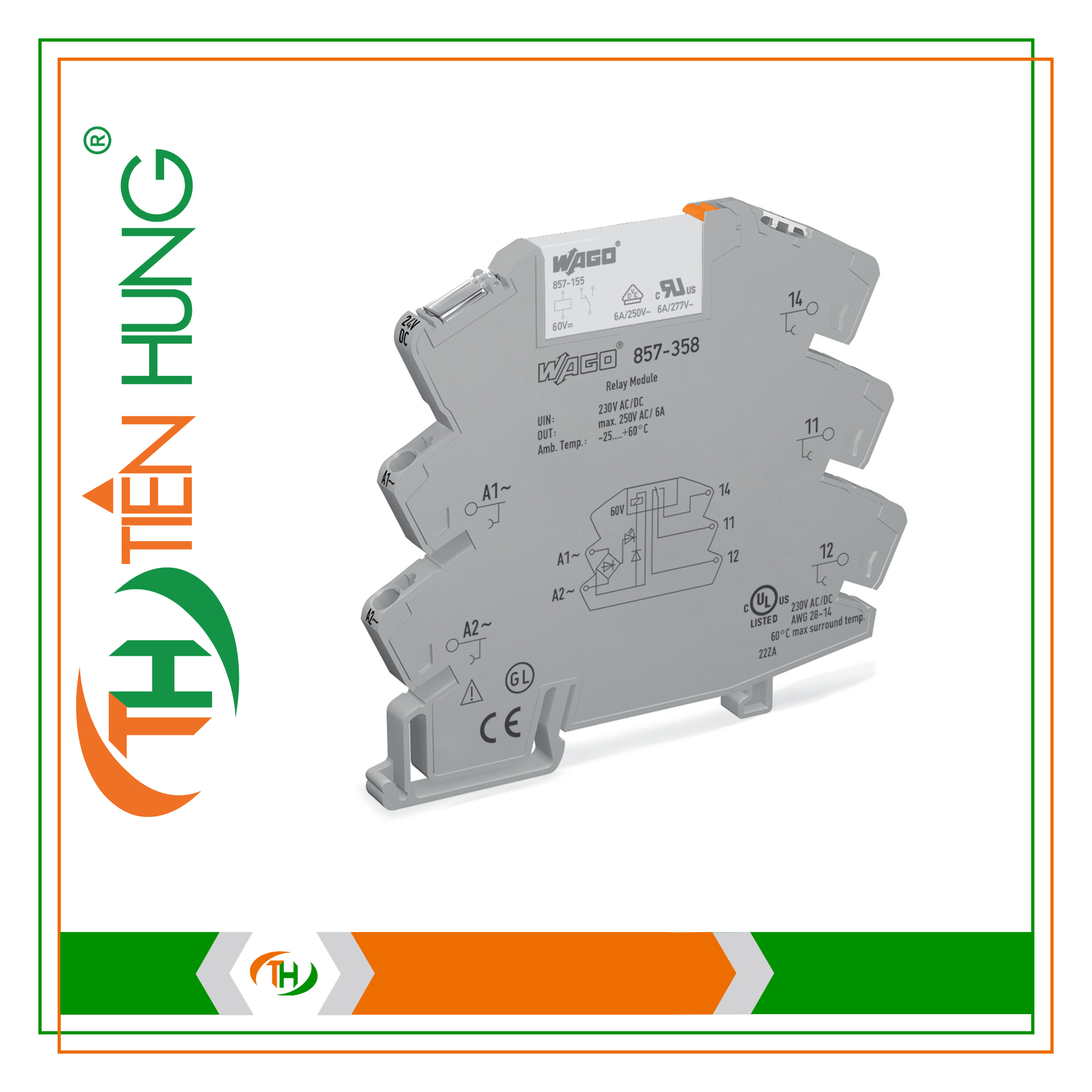 RƠ LE MÔ ĐUN - 857-358 WAGO