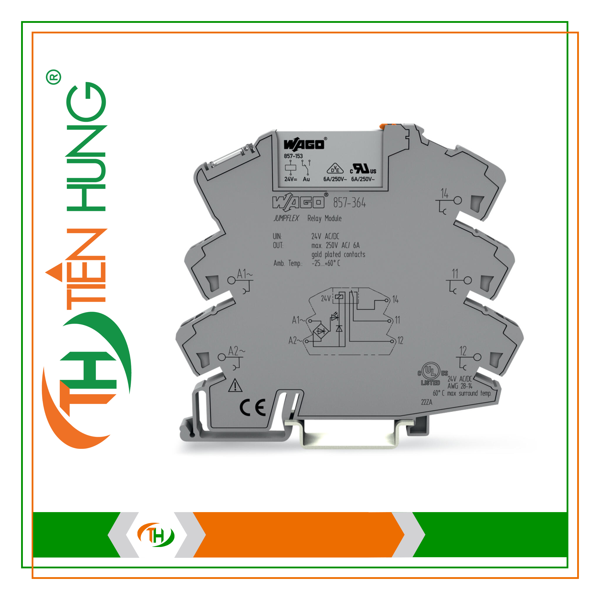 RƠ LE MÔ ĐUN - 857-364 WAGO