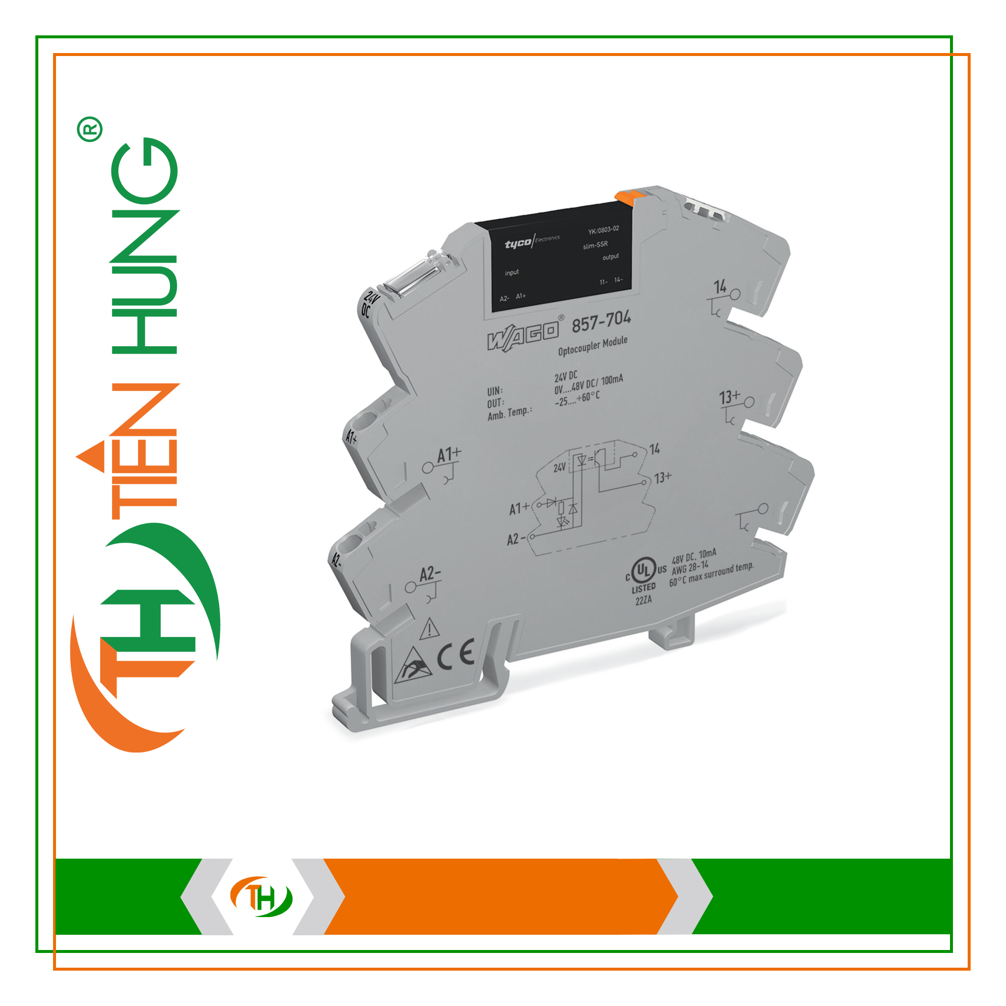 RƠ LE MÔ ĐUN - 857-704 WAGO