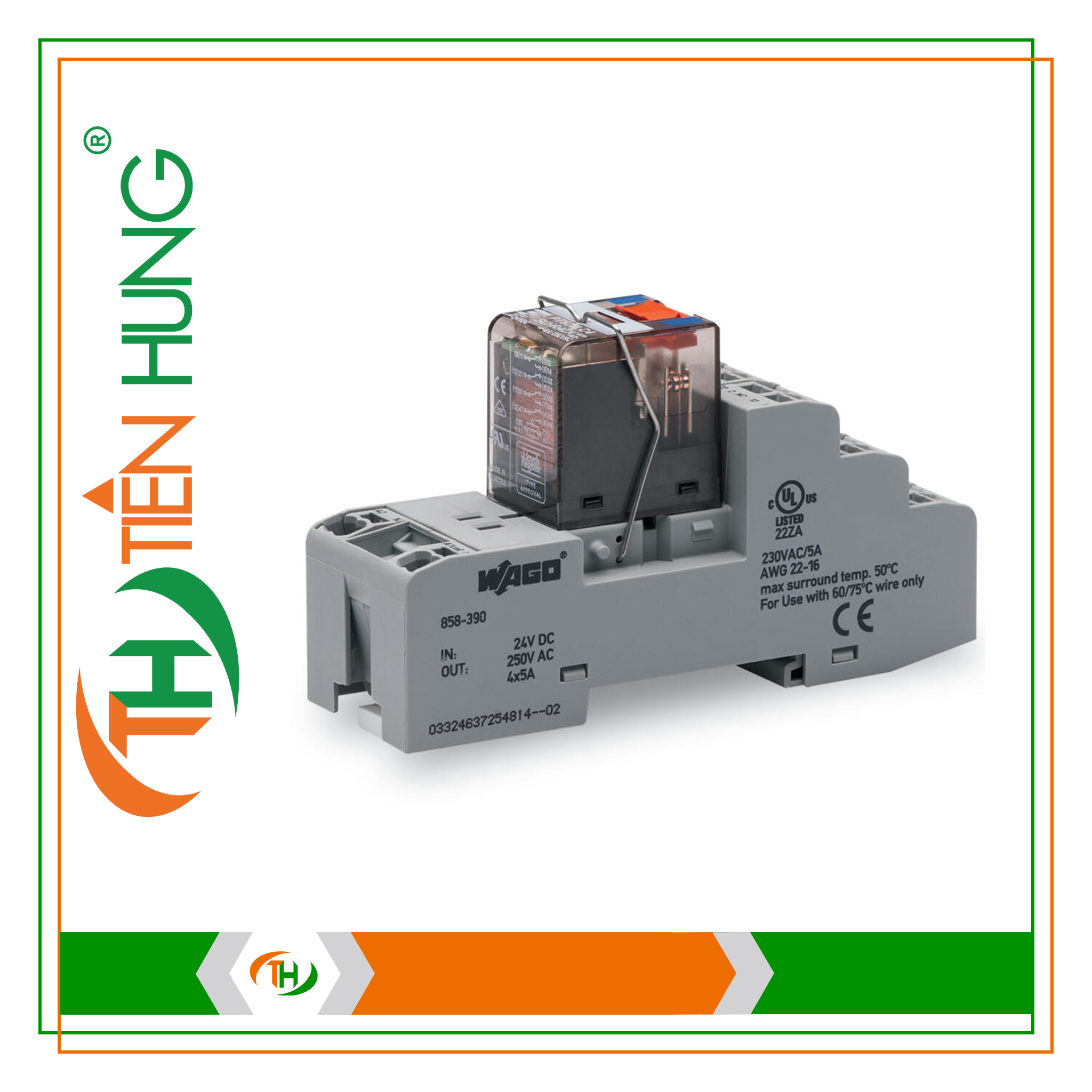 RƠ LE MÔ ĐUN 858-390 WAGO