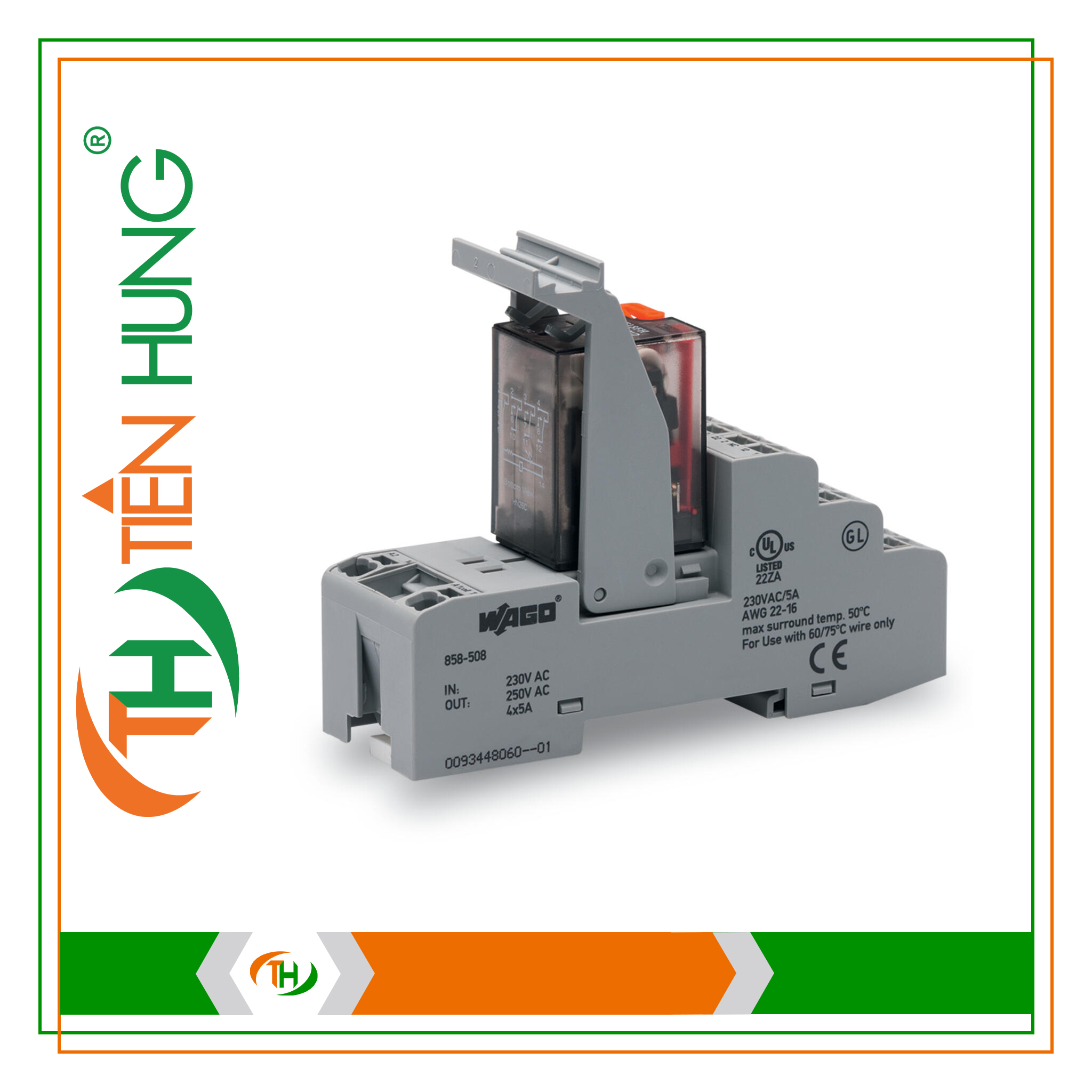 RƠ LE MÔ ĐUN - 858-508 WAGO