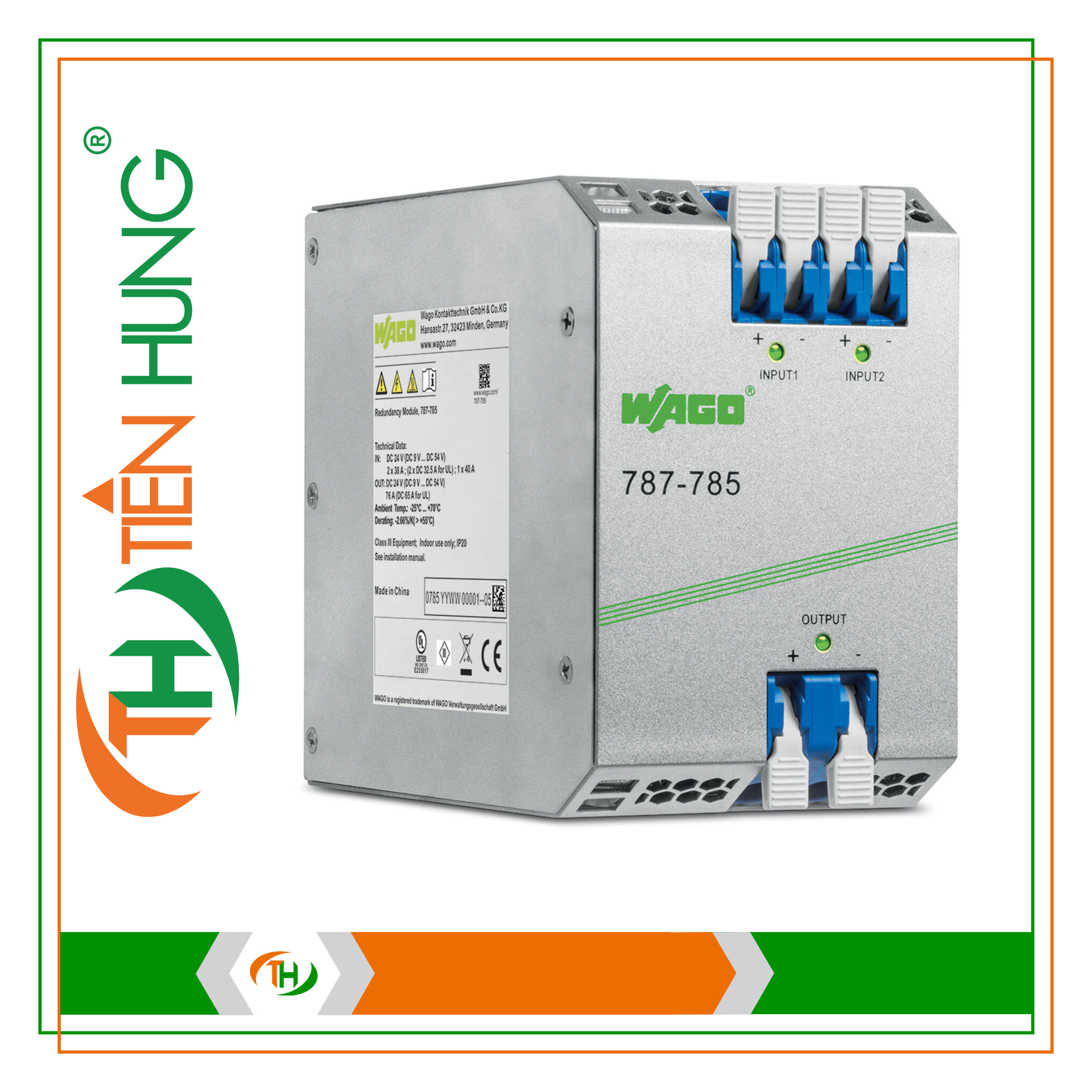 BỘ NGUỒN DỰ PHÒNG - 787-785/000-040 WAGO