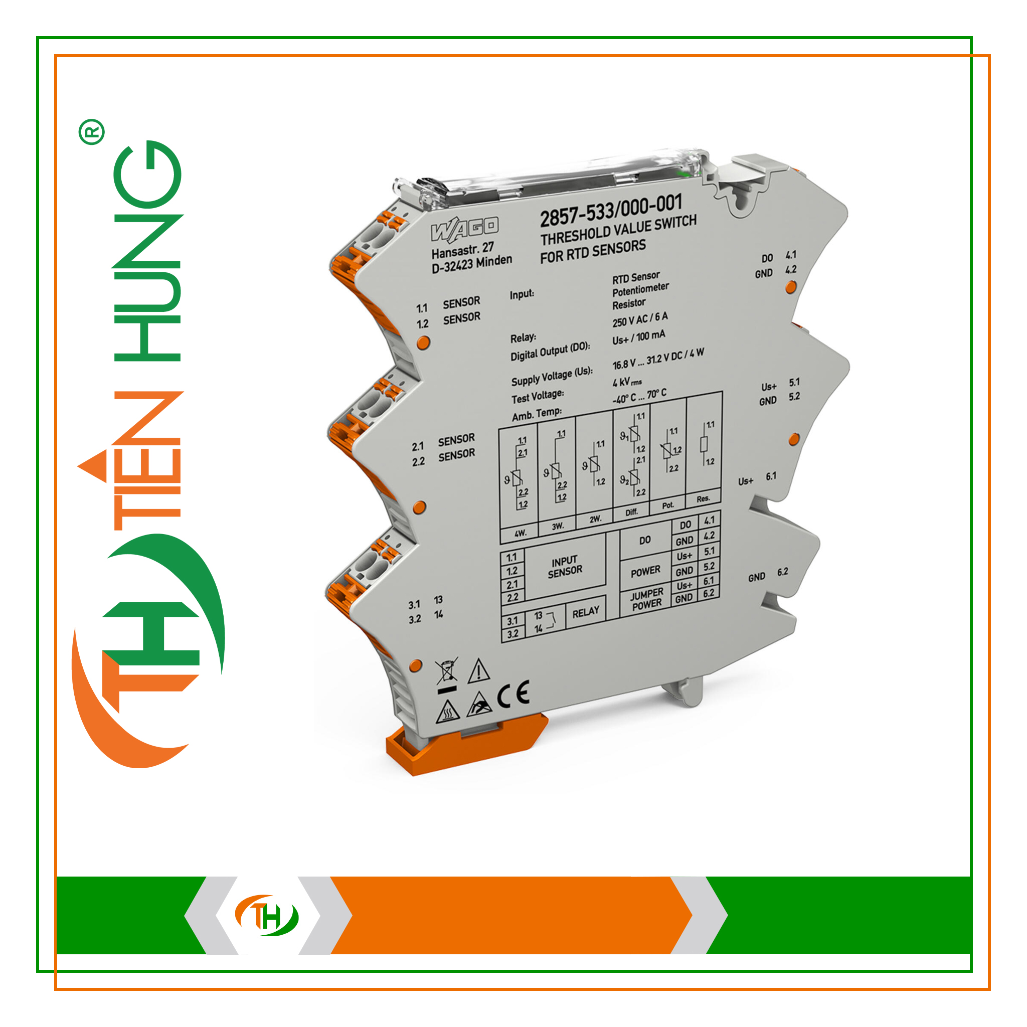 CÔNG TẮC NGƯỠNG - 2857-533/000-001 WAGO