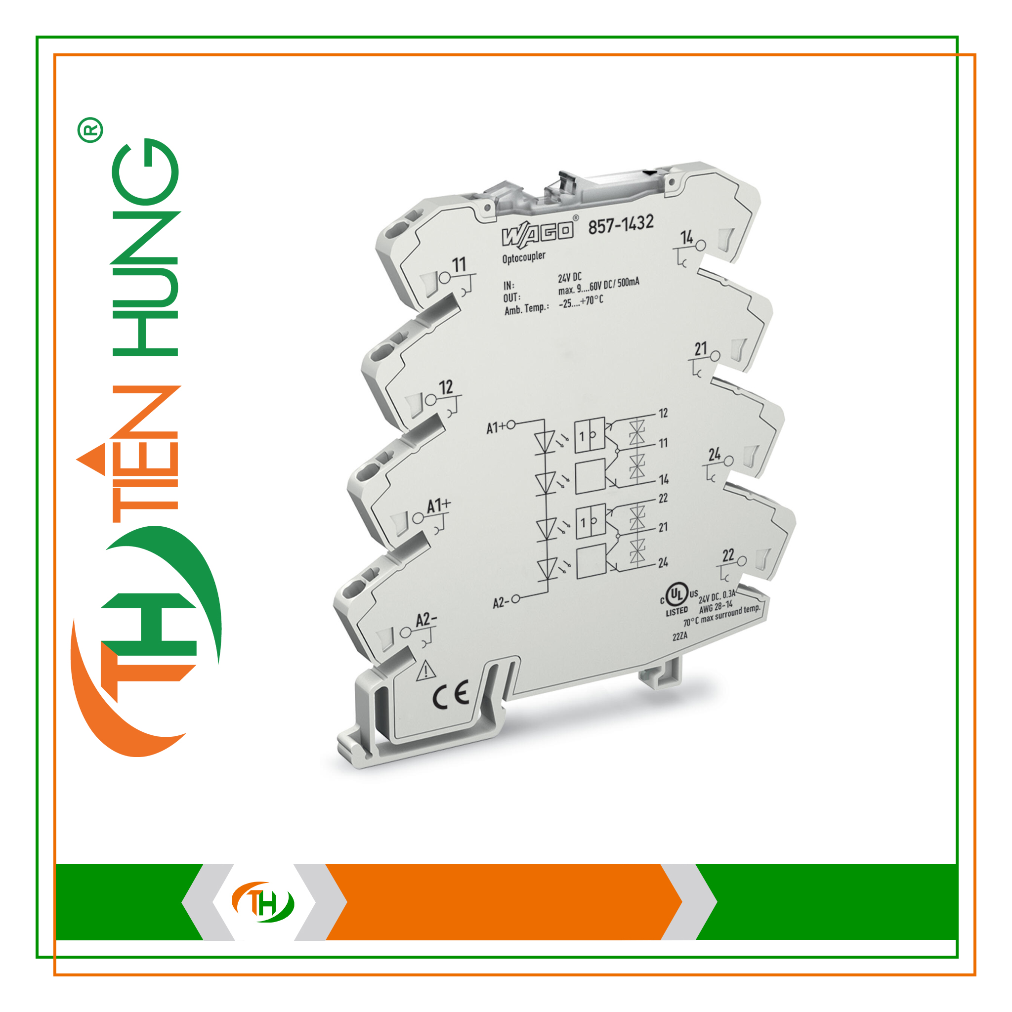 RƠ LE MÔ ĐUN - 857-1432 WAGO