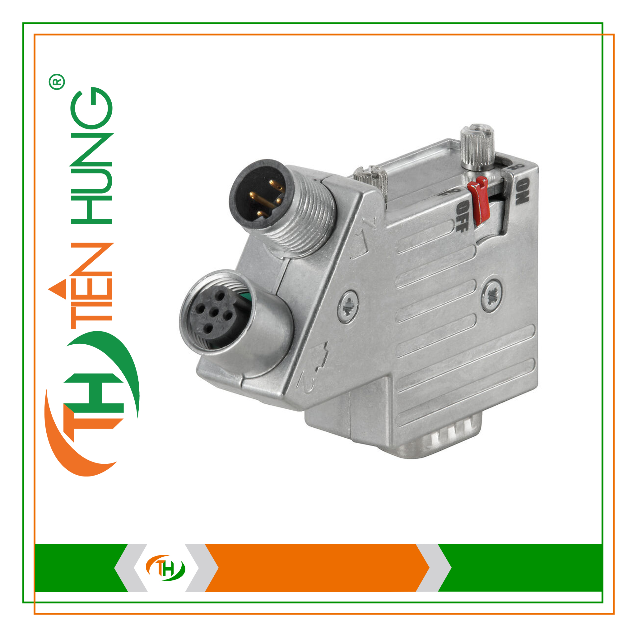 ĐẦU NỐI BUS PB-DP SUB-D M12 35 T - 1368780000